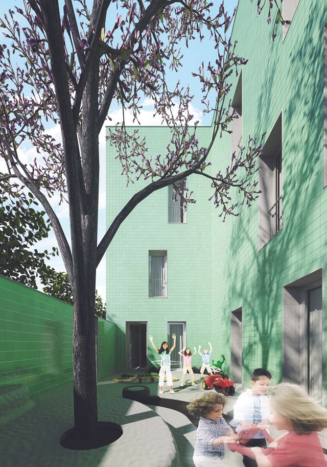 Casa Acreditar Porto 02 Pátio